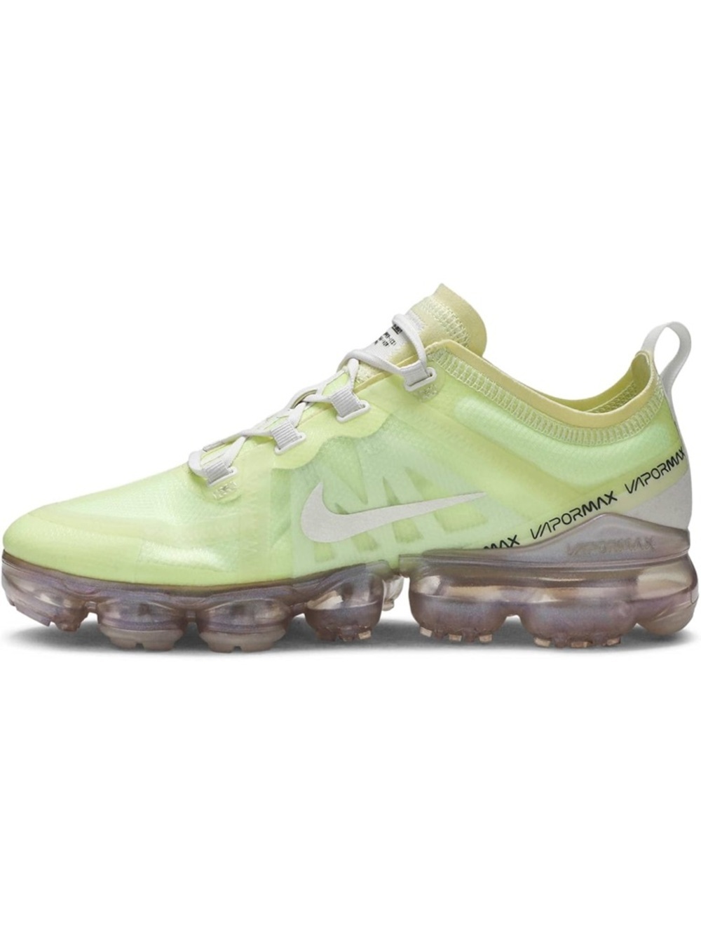 Nike Air VaporMax 2019 lime green SE women's sneakers size 7